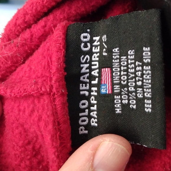Polo jeans co. Ralph Lauren vintage hoodie - Picture 4 of 4